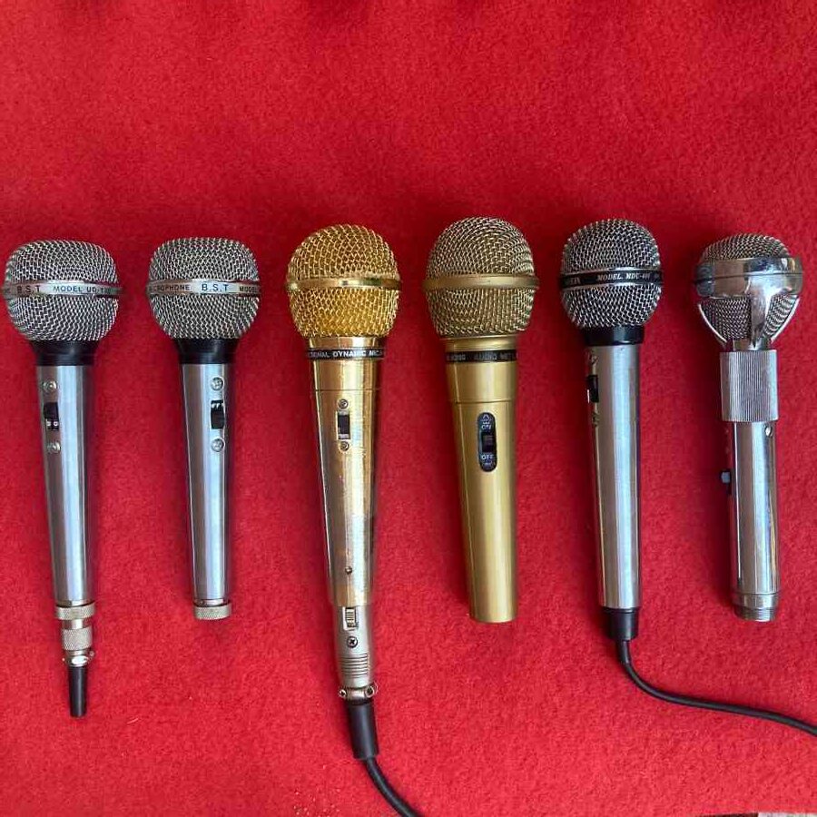 Micrófonos de escenario vintage - Imagen 4