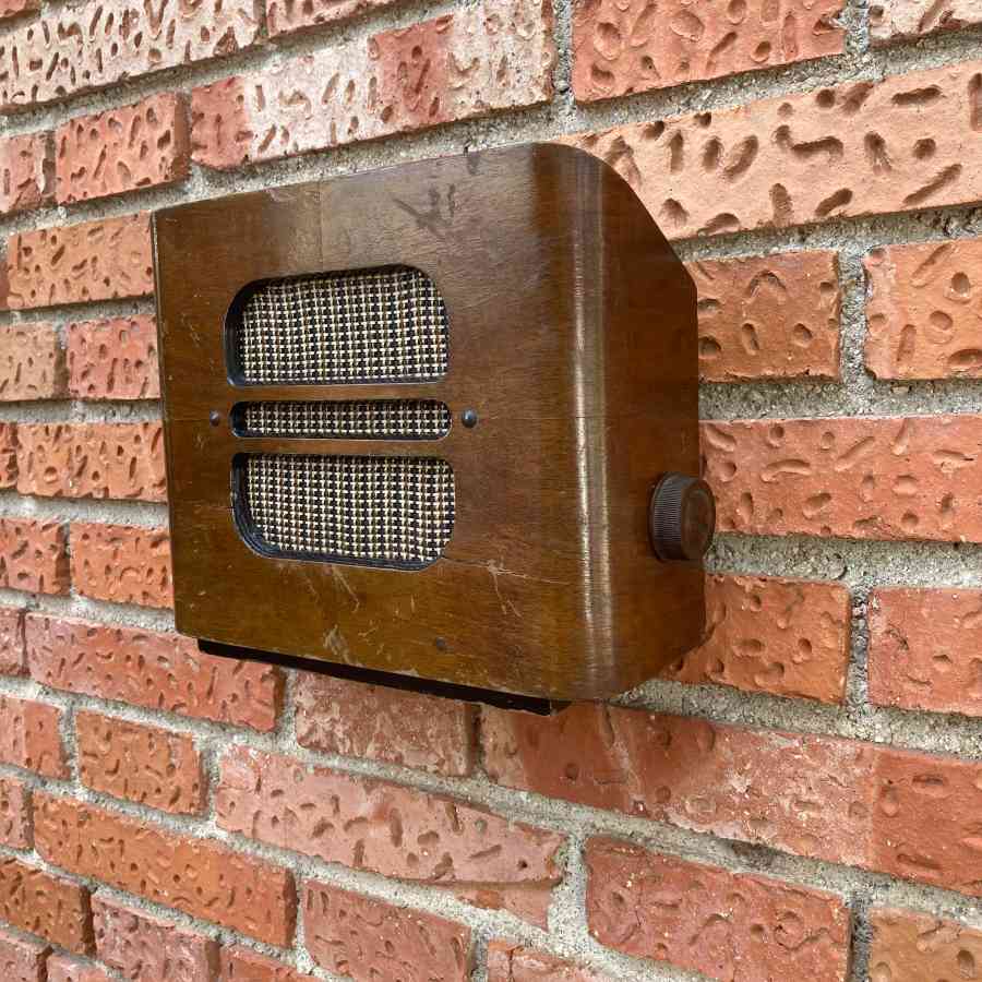 Talk-back speaker Radio 1940s - Imagen 2