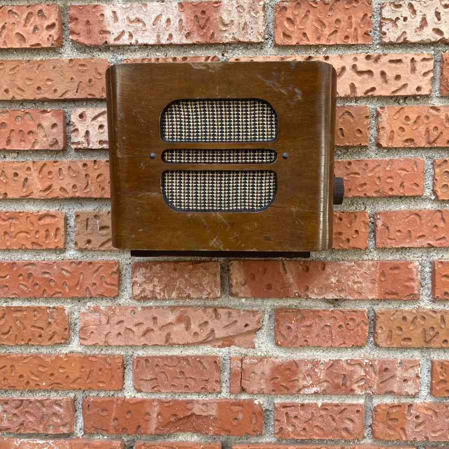 Talk-back speaker Radio 1940s - Imagen 3