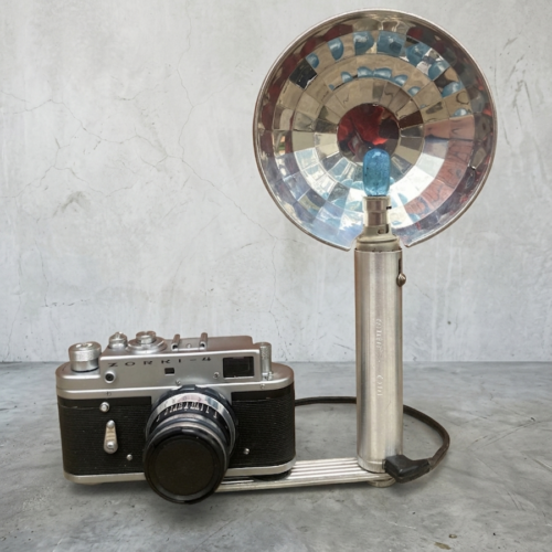 cámara paparazzi vintage prop